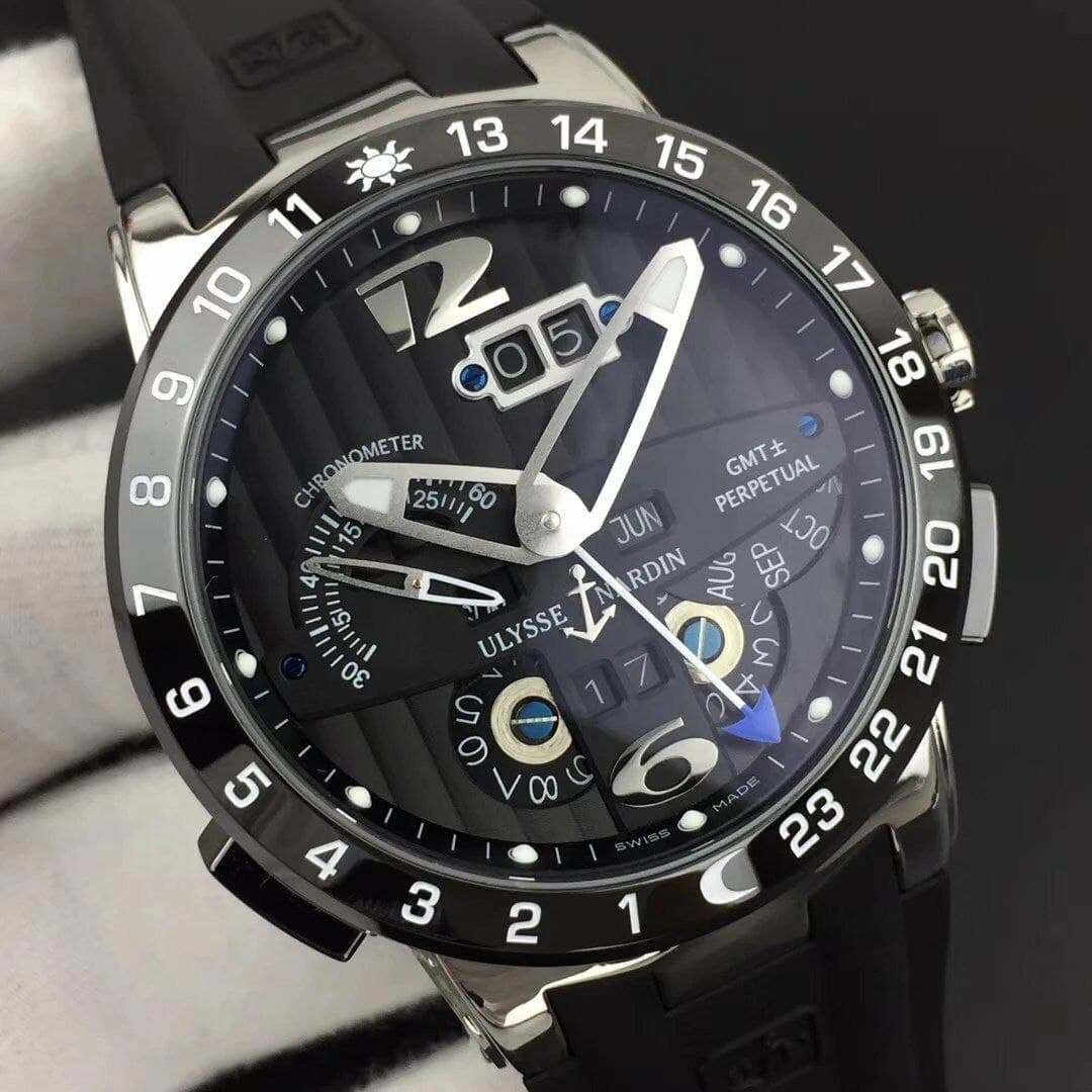 Executive El Toro SS TWA 1:1 Best Edition Black Dial on Black Rubber Strap Asian UN-32 Executive El Toro SS TWA 1:1 Best Edition Black Dial on Black Rubber Strap Asian UN-32