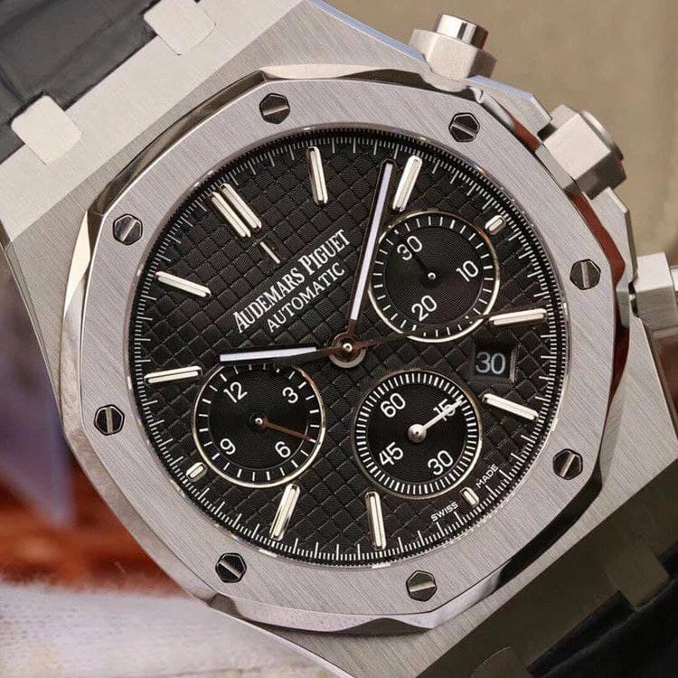 AP0608A - Royal Oak Chronograph 1:1 Best Edition 26331ST SS/LE Black AP0608A - Royal Oak Chronograph 1:1 Best Edition 26331ST SS/LE Black