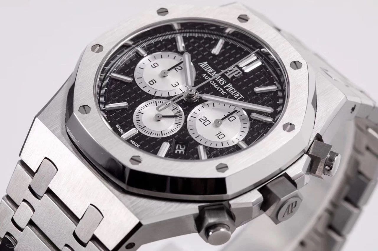AP0603D - Royal Oak Chrono 1:1 Best Edition 26331ST SS/SS Blk/Wht AP0603D - Royal Oak Chrono 1:1 Best Edition 26331ST SS/SS Blk/Wht
