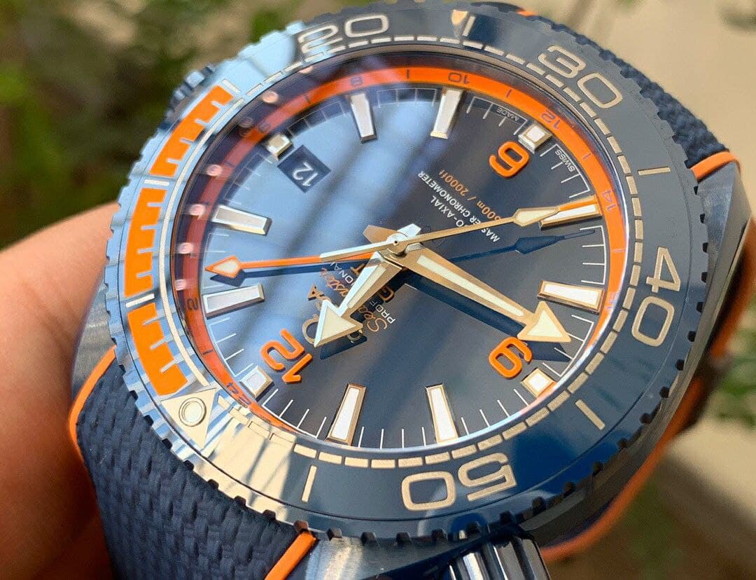 Planet Ocean 45.5mm Big Blue Real Ceramic VSF 1:1 Best Edition on Blue Rubber Strap A8906 Super Clone Planet Ocean 45.5mm Big Blue Real Ceramic VSF 1:1 Best Edition on Blue Rubber Strap A8906 Super Clone