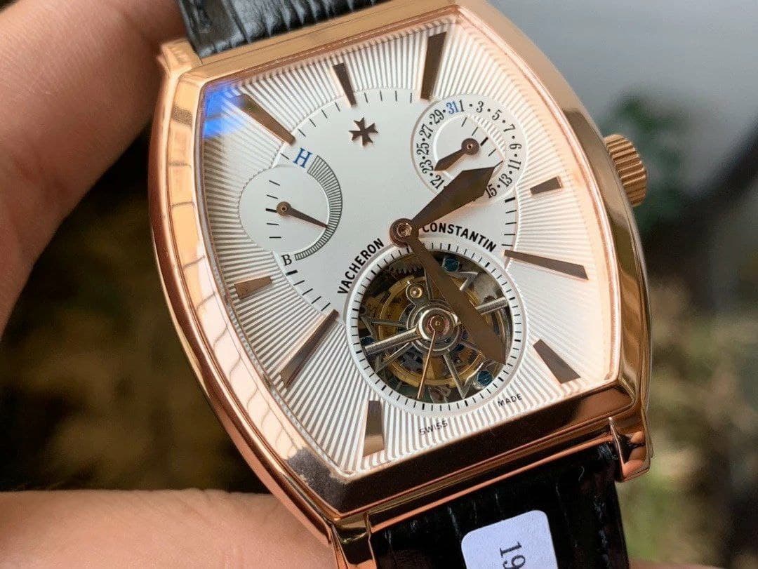 Malte Tourbillon SS Skeleton White Dial on Black Leather Strap 1:1 Best Edition Version Malte Tourbillon SS Skeleton White Dial on Black Leather Strap 1:1 Best Edition Version