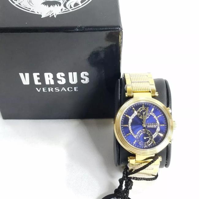 Versace Gold Blue New Womens Versus By (S79070017) Star Ferry Watch Versace Gold Blue New Womens Versus By (S79070017) Star Ferry Watch