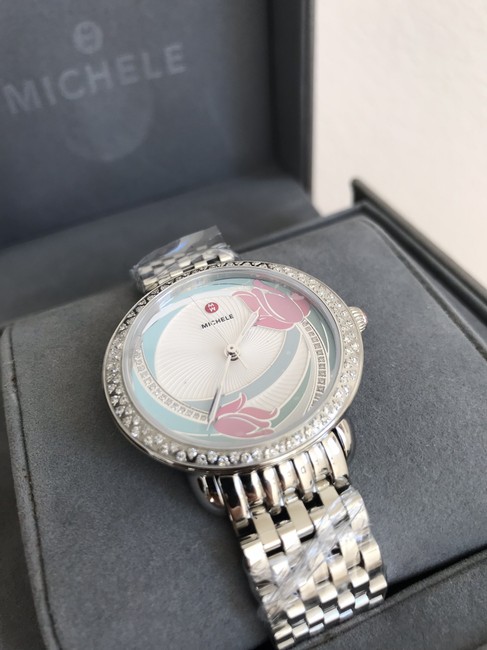 Michele Multicolor Serein 16 Mid Diamond Flower Diamond Mww21b000142 Watch Michele Multicolor Serein 16 Mid Diamond Flower Diamond Mww21b000142 Watch