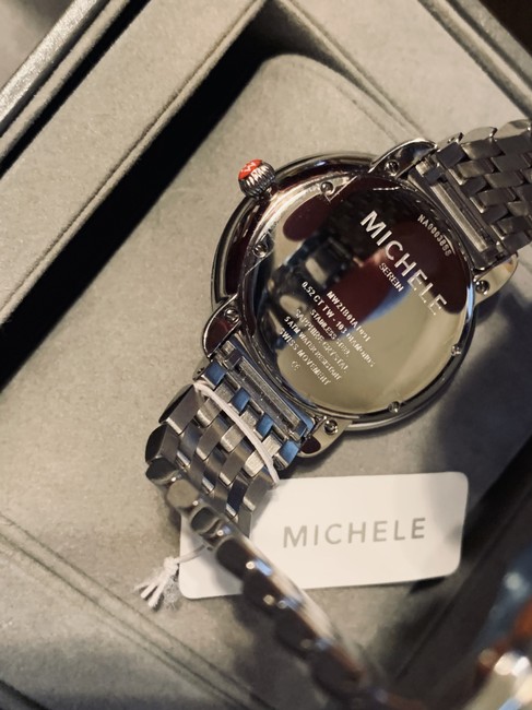 Michele Silver Serein Mid Diamond (103 Diamonds 0.52ct) Watch Michele Silver Serein Mid Diamond (103 Diamonds 0.52ct) Watch