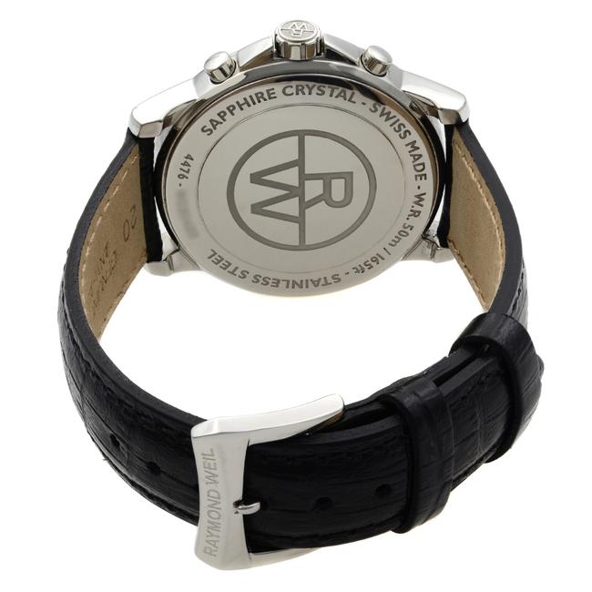 Raymond Weil Black Roman Tradition White Dial Mens 4476-stc-00300 Watch Raymond Weil Black Roman Tradition White Dial Mens 4476-stc-00300 Watch