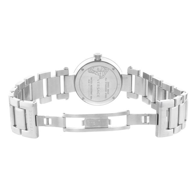 Versace White Reve Xlq99d001 S099 Dial Stainless Steel Quartz Ladies Watch Versace White Reve Xlq99d001 S099 Dial Stainless Steel Quartz Ladies Watch