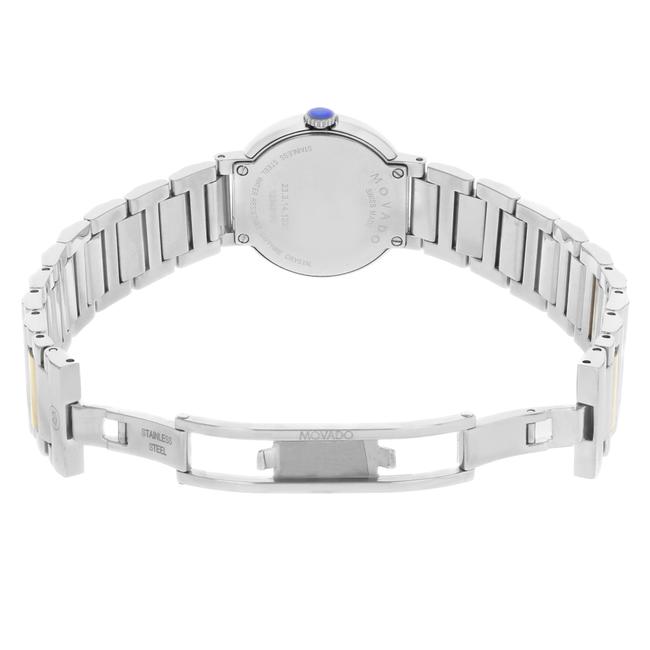 Movado White Concerto 606703 Steel and Gold Quartz Womens Watch Movado White Concerto 606703 Steel and Gold Quartz Womens Watch