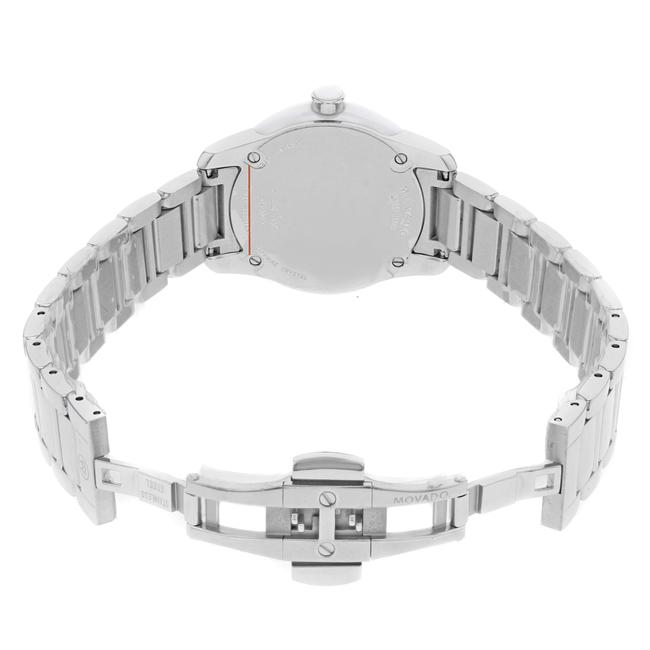 Movado White Collection Steel Ceramic Quartz Ladies 0606943 Watch Movado White Collection Steel Ceramic Quartz Ladies 0606943 Watch