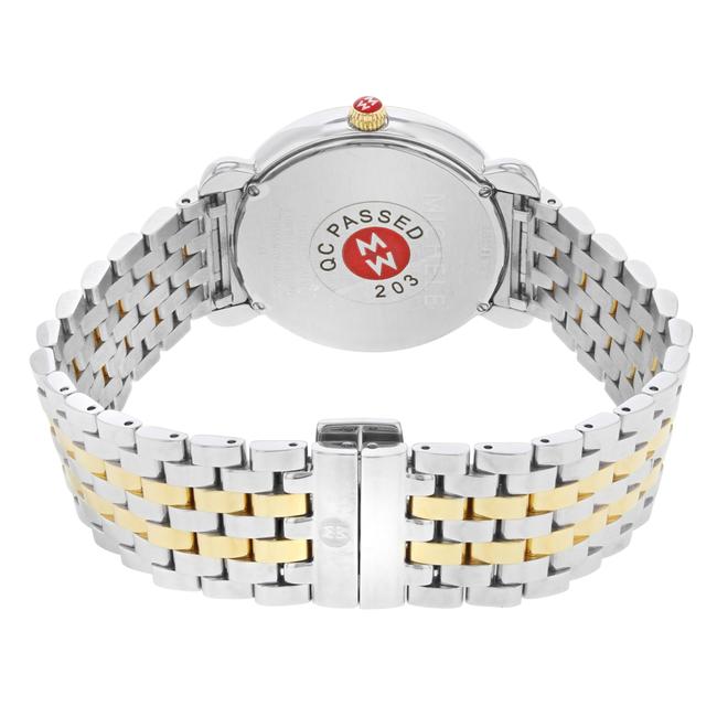 Michele Two Tone Steel Gracile Mother Of Pearl Quartz Ladies Mww26a000003 Watch Michele Two Tone Steel Gracile Mother Of Pearl Quartz Ladies Mww26a000003 Watch