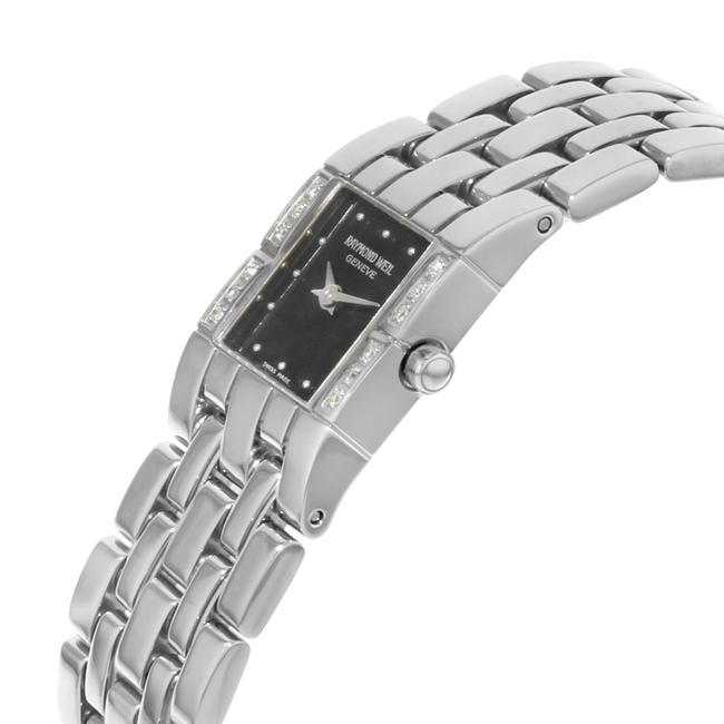 Raymond Weil Silver Tema Diamonds Square Steel Quartz Ladies Watch Raymond Weil Silver Tema Diamonds Square Steel Quartz Ladies Watch