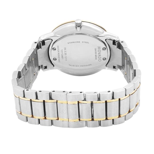 Movado Mother Of Pearl Thin Classic Diamond Dial Two Tone Steel Quartz Ladies 0606692 Watch Movado Mother Of Pearl Thin Classic Diamond Dial Two Tone Steel Quartz Ladies 0606692 Watch