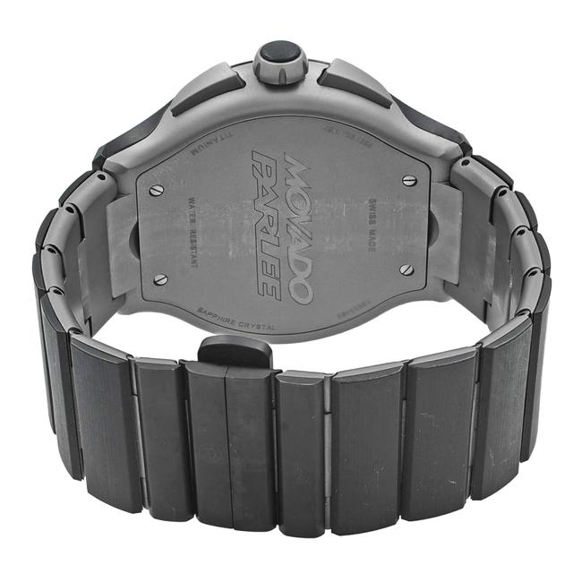 Movado Carbon Parlee Fiber Sticks Dial Titanium Peek Quartz Mens 0606929 Watch Movado Carbon Parlee Fiber Sticks Dial Titanium Peek Quartz Mens 0606929 Watch