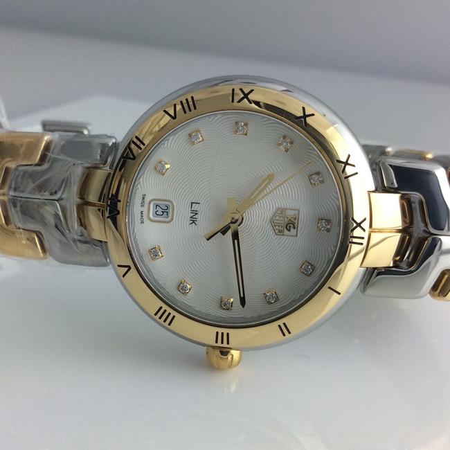 TAG Heuer Steel & Gold Link Wat1350.bb0957 Quartz Ladies Watch TAG Heuer Steel & Gold Link Wat1350.bb0957 Quartz Ladies Watch