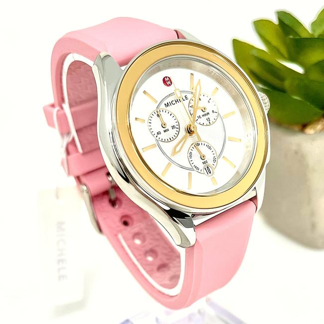 Michele Pink/Gold-tone Cape Stainless Mww27e000016 Watch Michele Pink/Gold-tone Cape Stainless Mww27e000016 Watch