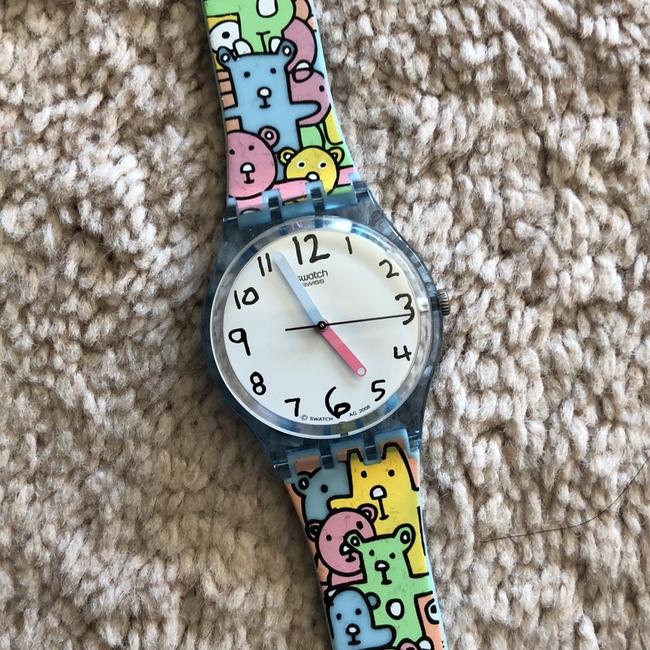 Swatch Multicolor Matthew Langille Snuggle Bunch Watch Swatch Multicolor Matthew Langille Snuggle Bunch Watch