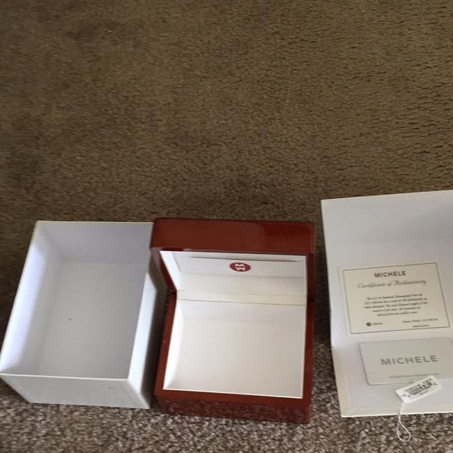 Michele Silver Stainless Steel 36mm Csx Watch Michele Silver Stainless Steel 36mm Csx Watch