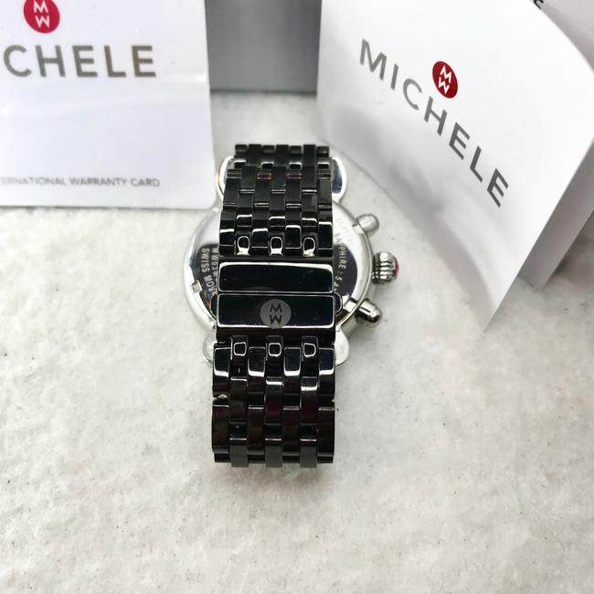 Michele Black Cxs-36 Carousel Chronograph Watch Michele Black Cxs-36 Carousel Chronograph Watch