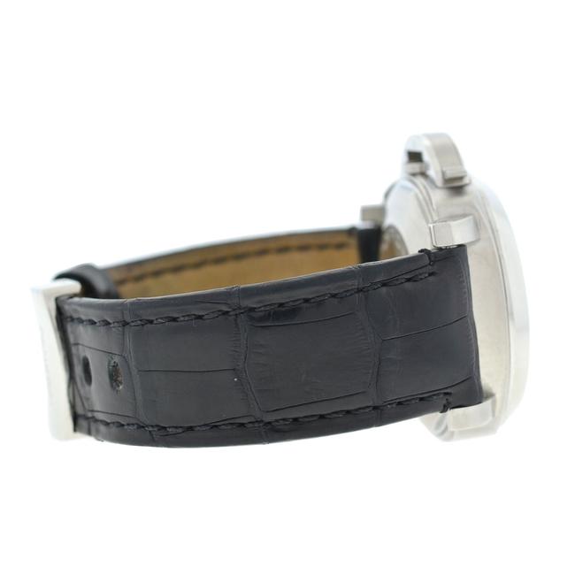 Panerai Black Luminor Pam00125 Power Reserve Leather Strap Watch Panerai Black Luminor Pam00125 Power Reserve Leather Strap Watch