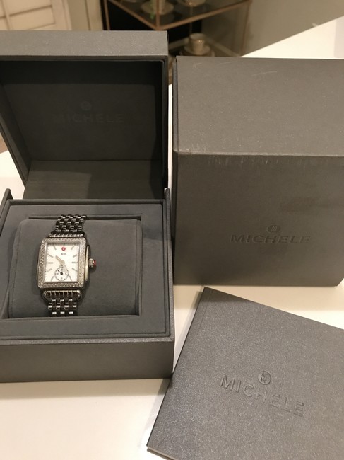 Michele Silver Deco Watch Michele Silver Deco Watch