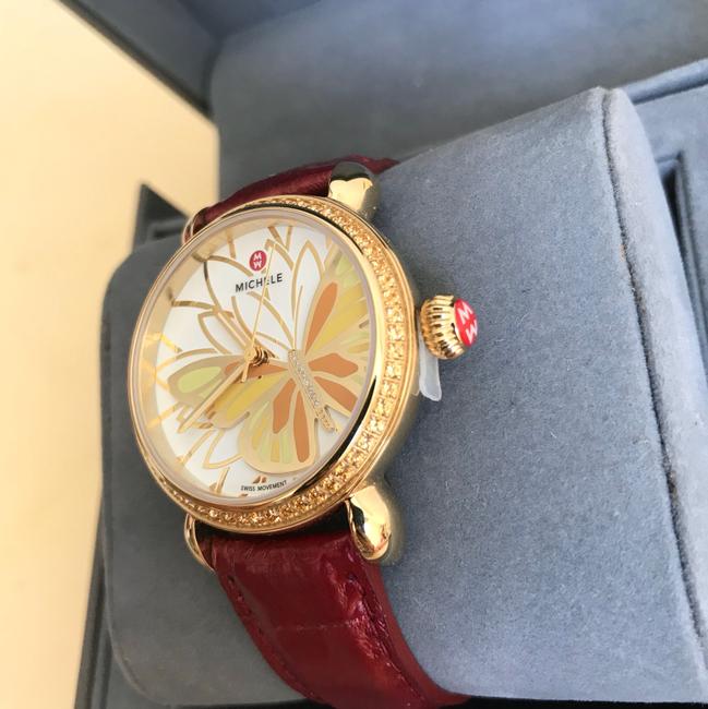 Michele Multicolor Garden Party White Dial Ladies Mw05d41b0996 Watch Michele Multicolor Garden Party White Dial Ladies Mw05d41b0996 Watch