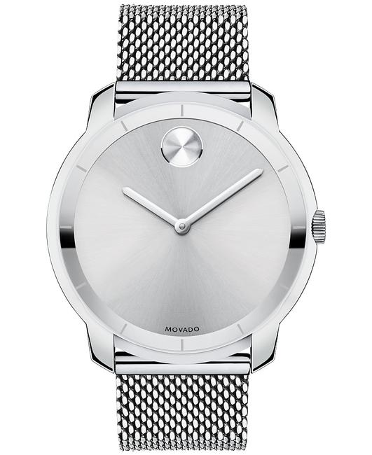 Movado Silver Bold Stainless Steel Mesh Strap Dial 3600260 Watch Movado Silver Bold Stainless Steel Mesh Strap Dial 3600260 Watch