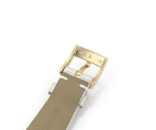 Omega Ladies Constellation 18k Yellow Gold Diamond Bezel Leather Band Watch Omega Ladies Constellation 18k Yellow Gold Diamond Bezel Leather Band Watch