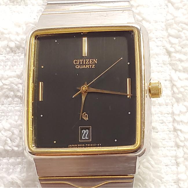 Citizen Silver Vintage Two Tone Date Quartz Mens Watch Citizen Silver Vintage Two Tone Date Quartz Mens Watch