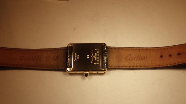 Cartier 18k Solid Gold Louis with Date Pointer and Moon Phase Watch Cartier 18k Solid Gold Louis with Date Pointer and Moon Phase Watch