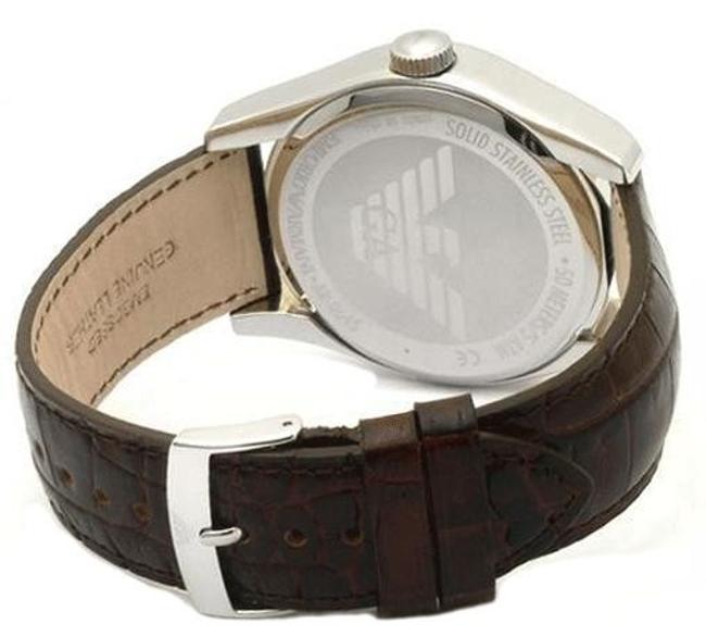 Emporio Armani Brown/Gold Classic Mens Leather Ar0645 Watch Emporio Armani Brown/Gold Classic Mens Leather Ar0645 Watch