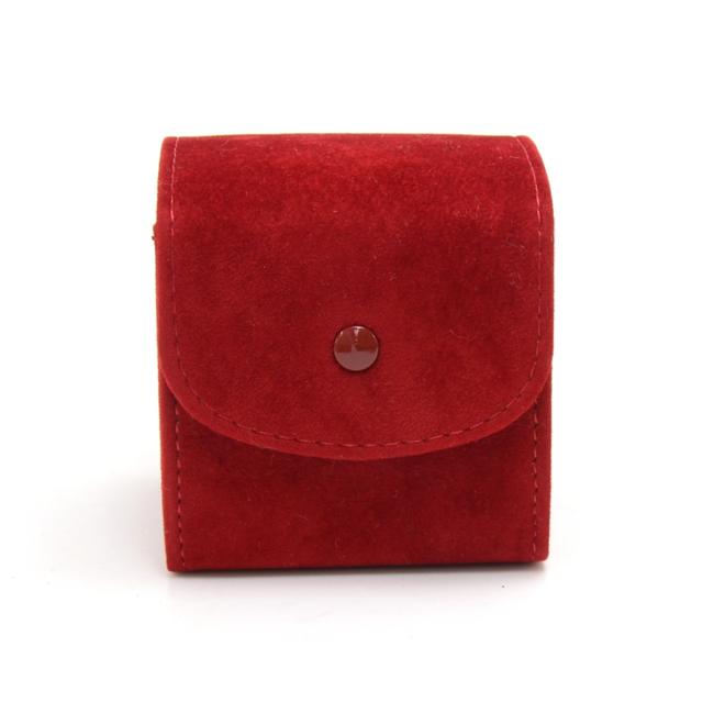 Cartier Red Velvet Travel Case Watch Cartier Red Velvet Travel Case Watch