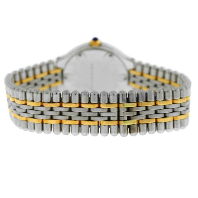 Cartier Gold Silver Ladies Must De Bullet Quartz Steel 28mm Watch Cartier Gold Silver Ladies Must De Bullet Quartz Steel 28mm Watch