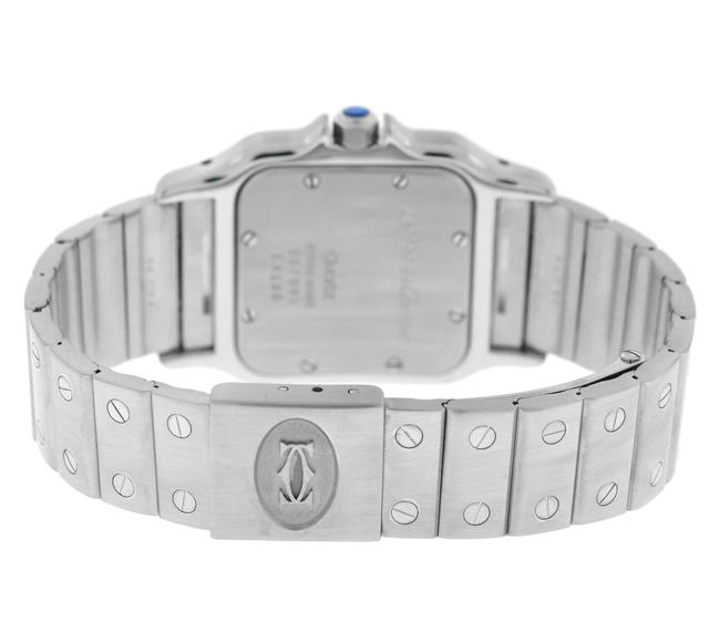 Cartier Silver Ladies Santos Galbee 987901 Stainless Steel Quartz Watch Cartier Silver Ladies Santos Galbee 987901 Stainless Steel Quartz Watch