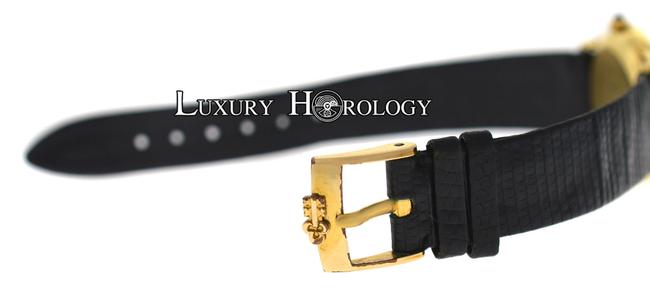 Corum Yellow Gold Ladies Black Dial Solid 18k Mechanical Watch Corum Yellow Gold Ladies Black Dial Solid 18k Mechanical Watch