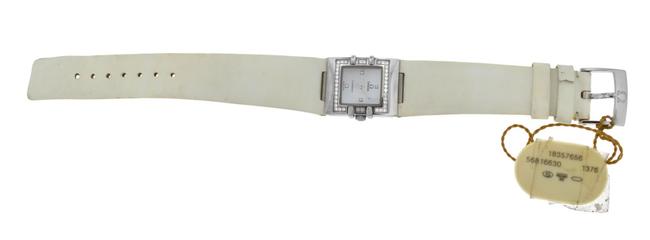 Omega Silver Ladies Constellation Quadra 1835.76.56 Quartz Mop Diam Watch Omega Silver Ladies Constellation Quadra 1835.76.56 Quartz Mop Diam Watch