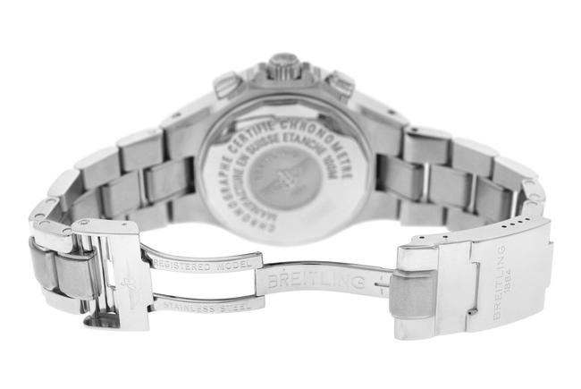 Breitling Silver Mens Hercules A39362 Steel Diamond 45mm Watch Breitling Silver Mens Hercules A39362 Steel Diamond 45mm Watch