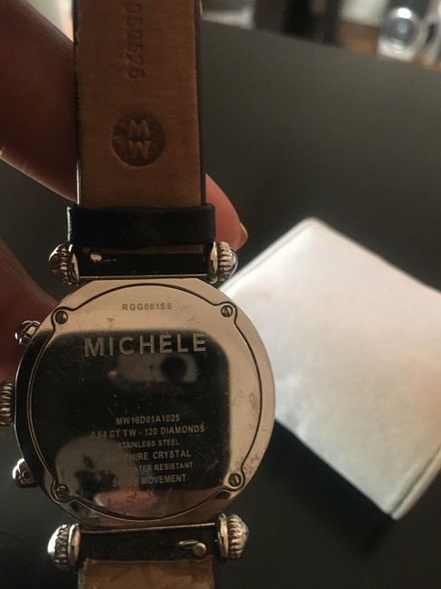 Michele Silver Caber Watch Michele Silver Caber Watch
