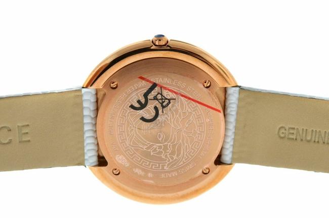 Versace Gold Tone Steel New Thea Va703 0013 Mop Quartz 39mm Watch Versace Gold Tone Steel New Thea Va703 0013 Mop Quartz 39mm Watch