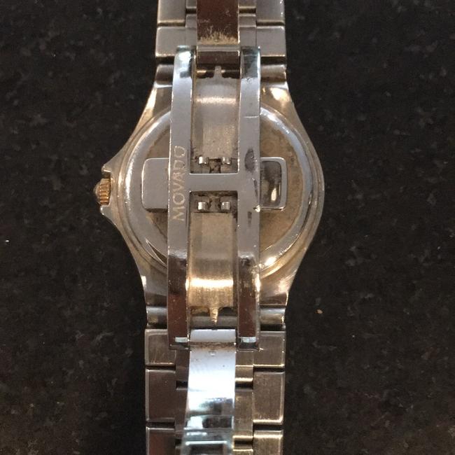 Movado Black Silver Gold Watch Movado Black Silver Gold Watch