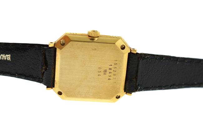 Baume & Mercier Gold Ladies 18496 18k Diamond Quartz 20mm Not Working Watch Baume & Mercier Gold Ladies 18496 18k Diamond Quartz 20mm Not Working Watch