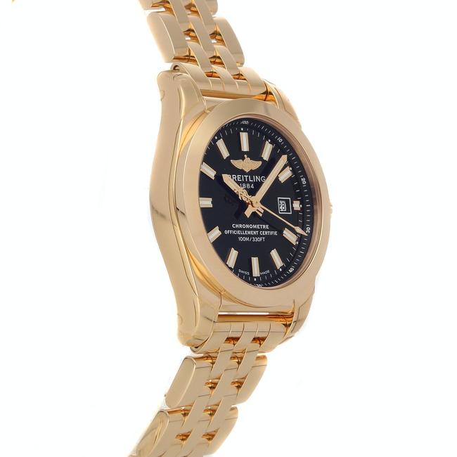 Breitling Black 18k Rose Gold Galactic H7234812/Bf32 Womens Wristwatch 29 Mm Watch Breitling Black 18k Rose Gold Galactic H7234812/Bf32 Womens Wristwatch 29 Mm Watch