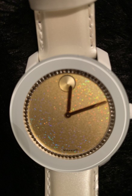 Movado Off White and Gold Womens Watch Movado Off White and Gold Womens Watch