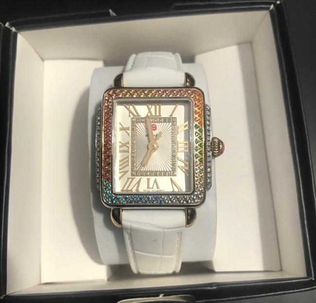 Michele Deco Madison Mid Carousel Diamond Watch Michele Deco Madison Mid Carousel Diamond Watch