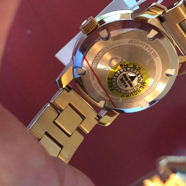 Movado Gold Swiss Ion-plated Stainless Steel Bracelet Watch Movado Gold Swiss Ion-plated Stainless Steel Bracelet Watch