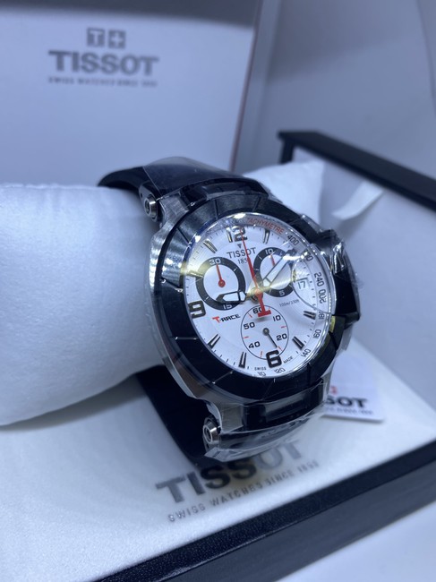 Tissot White T-race Quartz Chronograph Dial T048.417.27.037.00 Watch Tissot White T-race Quartz Chronograph Dial T048.417.27.037.00 Watch