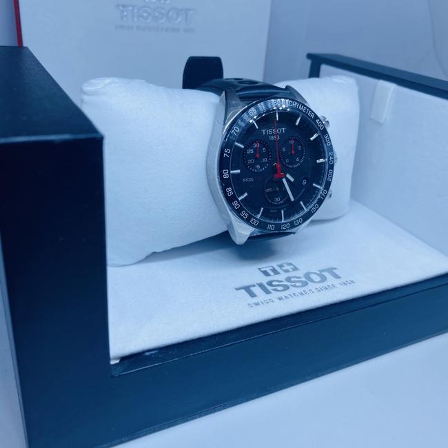 Tissot Black Chronograph Leather Strap Mens T100.417.16.051.00 Watch Tissot Black Chronograph Leather Strap Mens T100.417.16.051.00 Watch