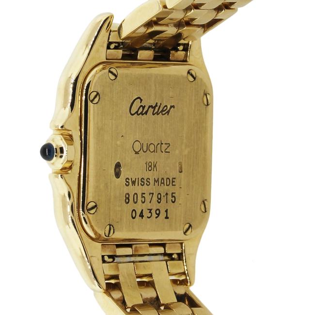 Cartier Yellow White Panthere 18k Gold Diamond Bezel Ladies Watch Cartier Yellow White Panthere 18k Gold Diamond Bezel Ladies Watch
