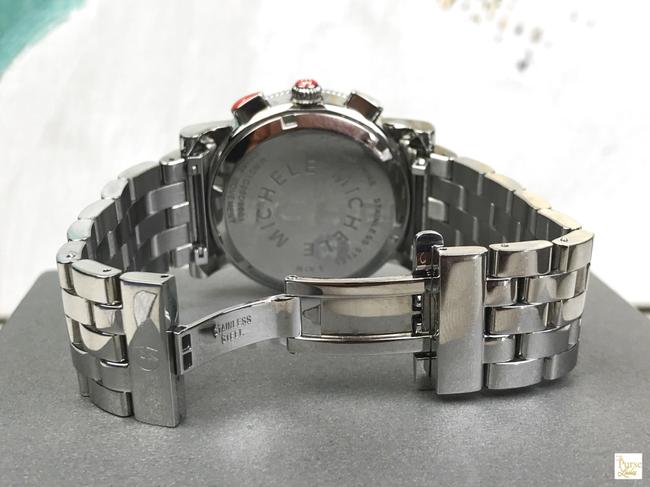 Michele Silver Stainless Steel Sport Sail Chronograph 27183 Watch Michele Silver Stainless Steel Sport Sail Chronograph 27183 Watch