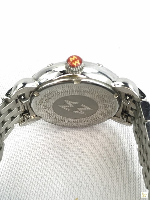 Michele Silver Seaside Diamond Seahorse Ladies Stainless Steel 30723 Watch Michele Silver Seaside Diamond Seahorse Ladies Stainless Steel 30723 Watch