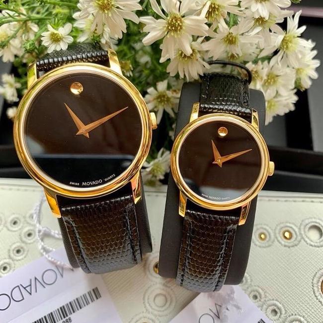 Movado Gold Museum Black Dial 38mm Stainless Steel 2100005 Swiss Made Quartz Watch Movado Gold Museum Black Dial 38mm Stainless Steel 2100005 Swiss Made Quartz Watch