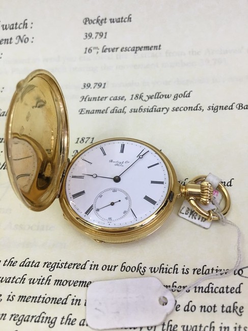 Patek Philippe 18k Yellow Gold Pocket 39.791 Watch Patek Philippe 18k Yellow Gold Pocket 39.791 Watch